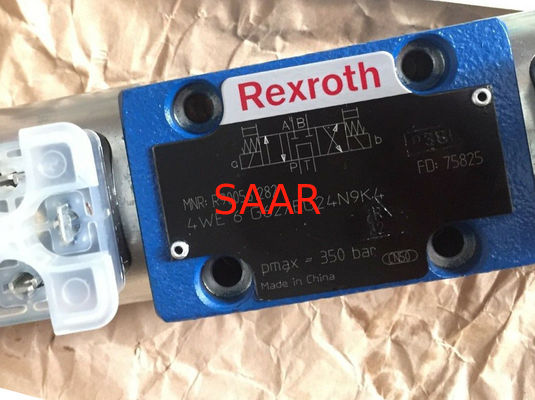 Rexroth R900561282 4 NÓS 6 G 6 X/POR EXEMPLO 24N9K4 4 NÓS 6 G 62/POR EXEMPLO válvula direcional do carretel 24N9K4