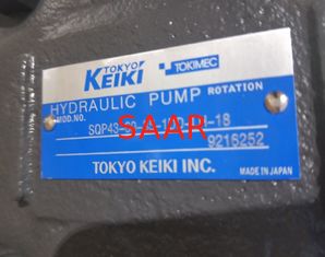 Deslocamento fixo Vane Pump do dobro de Keiki SQP43-60-35-1DD-LH-18 do Tóquio