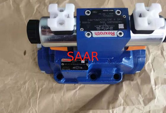 R900741986 4 WEH 22 J 76/6 POR EXEMPLO. 24N9ETS2K4/B10 4 WEH 22 J 7 X/6 POR EXEMPLO. 24N9ETS2K4/B10 tipo válvula direcional do carretel de 4WEH