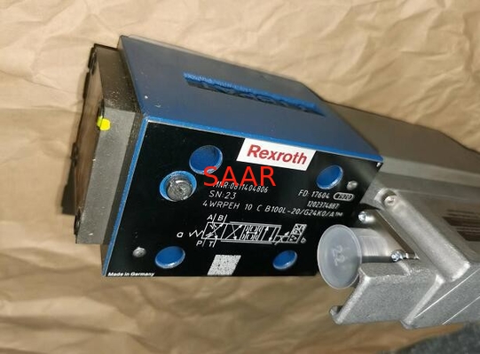 Válvula de 0811404806 séries de 4WRPEH10CB100L-20/G24K0/F1M 4WRPEH10CB100L-2X/G24K0/F1M Rexroth 4WRPEH10