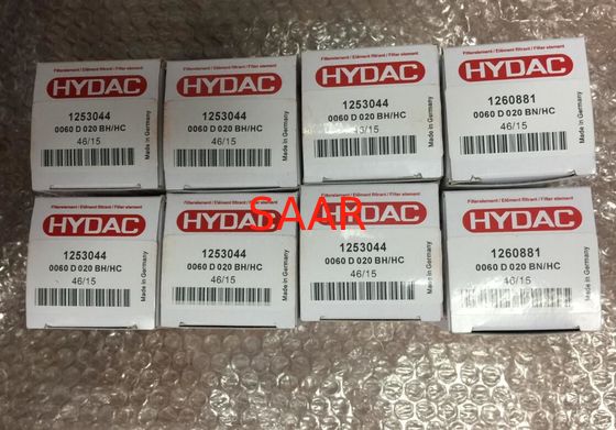 1263404, Elemento de Filtro Hydac de Alta Eficiência 0030D003ON/-V Série 0015D 0030D 0055D 0060D 0075D 0095D