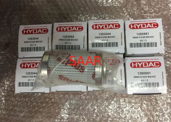 1263404, Elemento de Filtro Hydac de Alta Eficiência 0030D003ON/-V Série 0015D 0030D 0055D 0060D 0075D 0095D