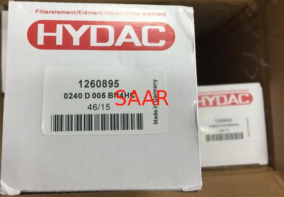 1251451, 0240D003ON/-V Hydac substituição do elemento de filtro de pressão 0240D 0260D 0280D Série ISO aprovada
