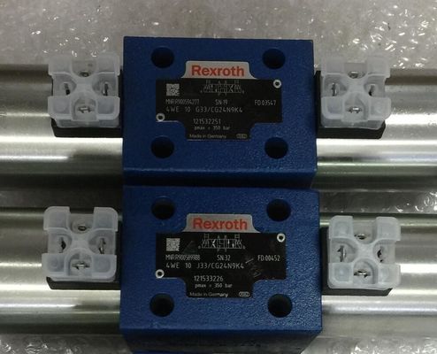 Válvula direcional do carretel de Rexroth R900589988 4WE10J3X/CG24N9K4 4WE10J33/CG24N9K4