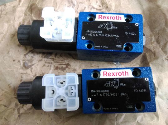 Válvula direcional do carretel de Rexroth R901087088 4WE6D7X/HG24N9K4 4WE6D70/HG24N9K4