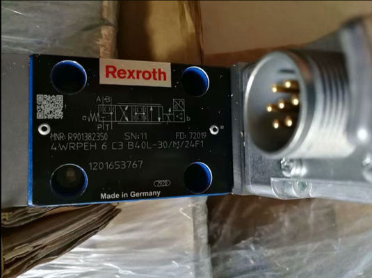 Eletrônica integrada da válvula de controle direcional de R901382350 4WRPEH6C3B40L-3X/M/24F1 4WRPEH6C3B40L-30/M/24F1