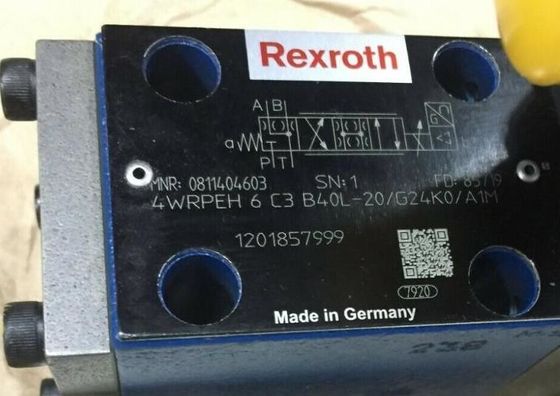 0811404603 eletrônica integrada Directional Control Valve de 4WRPEH6C3B40L-2X/G24K0/A1M 4WRPEH6C3B40L-20/G24K0/A1M