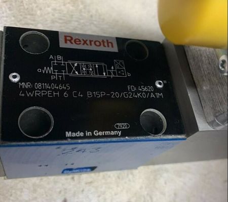 0811404645 eletrônica integrada Directional Control Valve de 4WRPEH6C4B15P-2X/G24K0/A1M 4WRPEH6C4B15P-20/G24K0/A1M