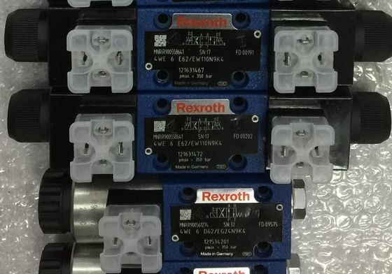 Válvula direcional do carretel de Rexroth R900558641 4WE6E62/EW110N9K4 4WE6E6X/EW110N9K4