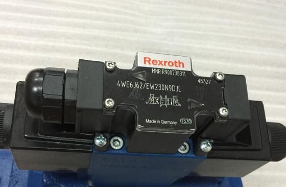 Válvula direcional do carretel de Rexroth R900738311 4WE6J6X/EW230N9DJL 4WE6J62/EW230N9DJL