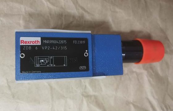 Válvula de escape pilotada pressão de Rexroth R900422075 ZDB6VP2-42/315 ZDB6VP2-4X/315