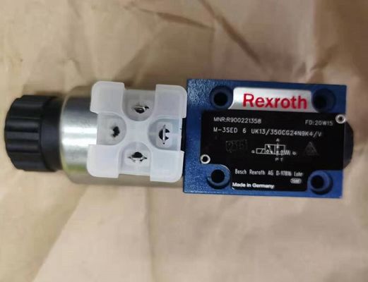 Válvula direcional de Rexroth R900221358 M-3SED6UK13/350CG24N9K4/V M-3SED6UK1X/350CG24N9K4/V Seat