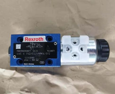 Rexroth R900908877 4 NÓS 6 Y 6 X/POR EXEMPLO 24N9K4/B12 4 NÓS 6 Y 62/POR EXEMPLO válvula direcional do solenoide 24N9K4/B12