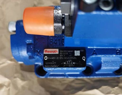 Rexroth R901165709 H - 4 WEH 22 D 76/6 POR EXEMPLO. 24N9S2DL H - 4 WEH 22 D 7 eletro válvula direcional do carretel X/6 POR EXEMPLO. 24N9S2DL