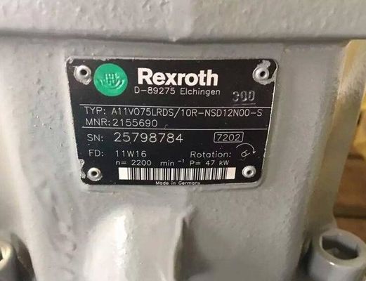 Bomba variável do pistão axial de R902155690 A11VO75LRDS/10R-NSD12N00-S Rexroth