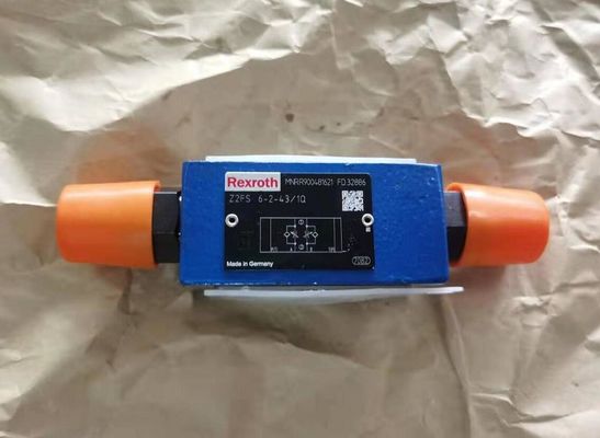 Válvula de verificação do regulador de pressão do gêmeo de Rexroth R900481621 Z2FS6-2-43/1Q Z2FS6-2-4X/1Q