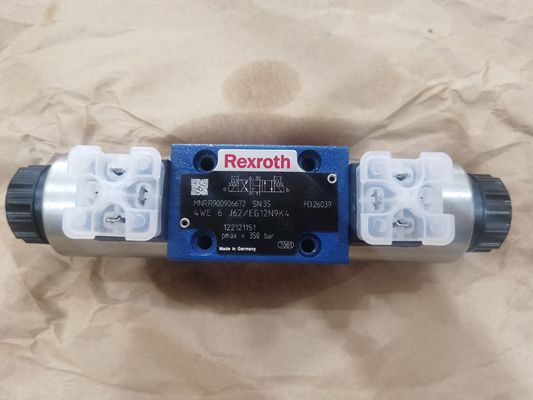 Rexroth R900906672 4 NÓS 6 J 62/POR EXEMPLO 12N9K4 4 NÓS 6 válvula direcional do carretel X/POR EXEMPLO 12N9K4 de J 6