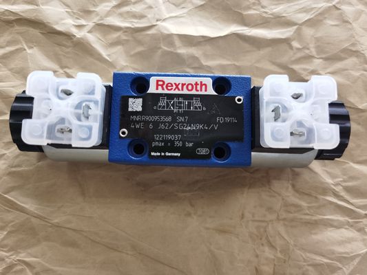 Válvula direcional do carretel de Rexroth R900953568 4WE6J62/SG24N9K4/V 4WE6J6X/SG24N9K4/V