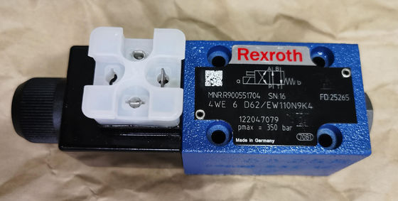 Válvula direcional do carretel de Rexroth R900551704 4WE6D62/EW110N9K4 4WE6D6X/EW110N9K4