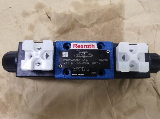 Válvula de solenoide de Rexroth da válvula de controle direcional de Rexroth R900552321 4WE6D62/OFEW110N9K4 4WE6D6X/OFEW110N9K4