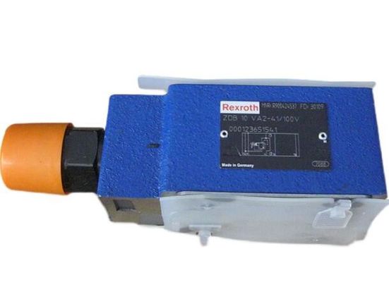 Tipo válvula de R900422189 ZDB10VA2-41/200V ZDB10VA2-4X/200V Rexroth ZDB10 de escape pilotada pressão