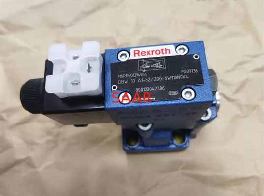 Válvula de escape de pressão de Rexroth R901394964 DBW10A1-52/200-6EW110N9K4 DBW10A1-5X/200-6EW110N9K4