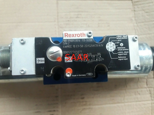Válvula direcional proporcional de Rexroth R900933076 4WREE10E1-50-2X/G24K31/A1V 4WREE10E1-50-22/G24K31/A1V