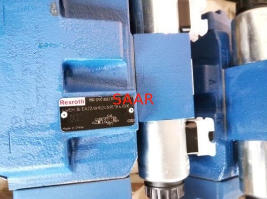 Válvulas direcionais do carretel da série de Rexroth R901108719 4WEH16EA72/6HG24N9ETK4/B10 4WEH16EA7X/6HG24N9ETK4/B10
