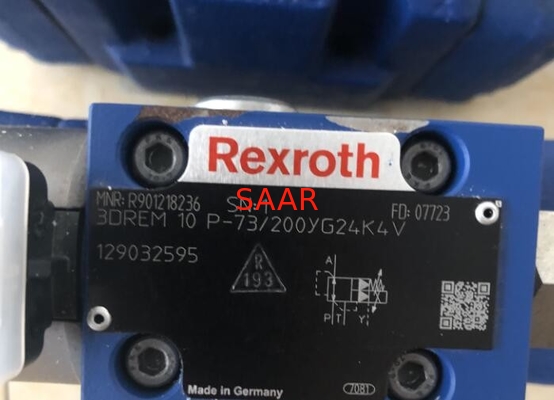 Válvula de diminuição proporcional R901218236 da pressão da série 3DREM 3DREM10P-73/200YG24K4V 3DREM10P-7X/200YG24K4V