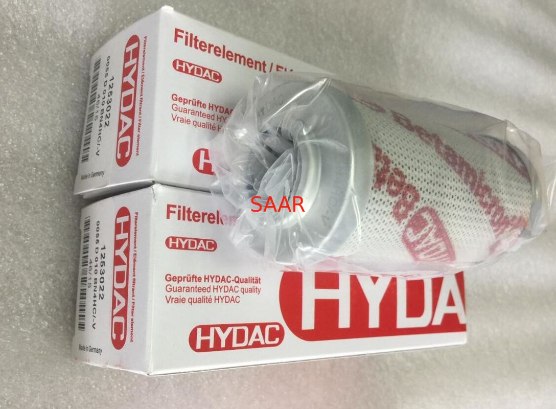 1263404, Elemento de Filtro Hydac de Alta Eficiência 0030D003ON/-V Série 0015D 0030D 0055D 0060D 0075D 0095D