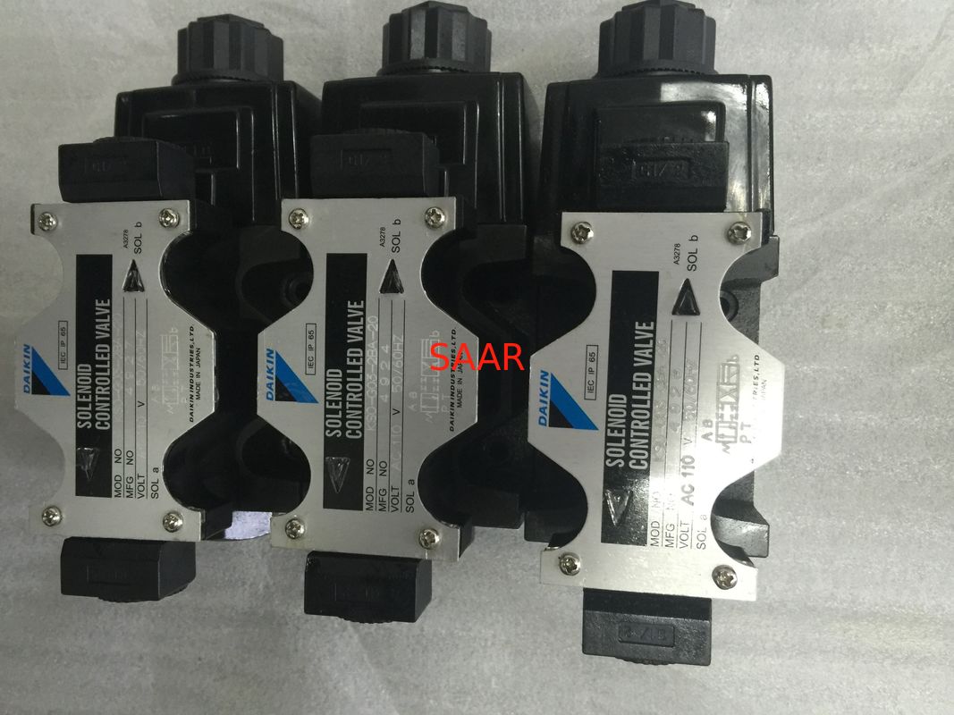 Válvula Hidráulica / Válvula Operada por Solenoide Daikin Série KSO-G03 KSO-G03-2AA-20, KSO-G03-3CD-20