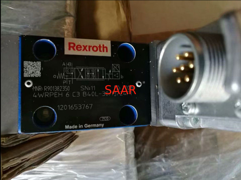 Eletrônica integrada da válvula de controle direcional de R901382350 4WRPEH6C3B40L-3X/M/24F1 4WRPEH6C3B40L-30/M/24F1