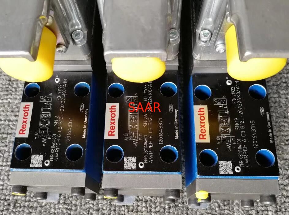 0811404601 eletrônica integrada Directional Control Valve de 4WRPEH6C3B12L-2X/G24K0/A1M 4WRPEH6C3B12L-20/G24K0/A1M