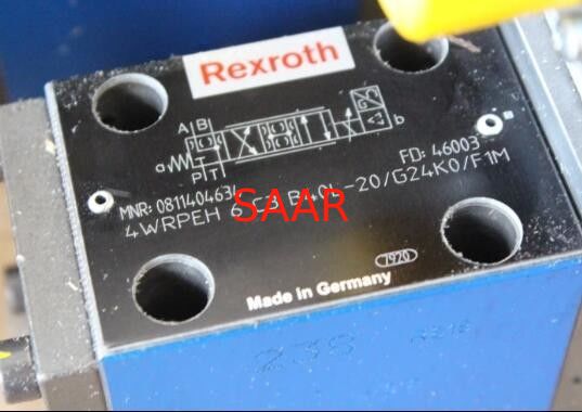 0811404634 eletrônica integrada Directional Control Valve de 4WRPEH6C3B40L-2X/G24K0/F1M 4WRPEH6C3B40L-20/G24K0/F1M