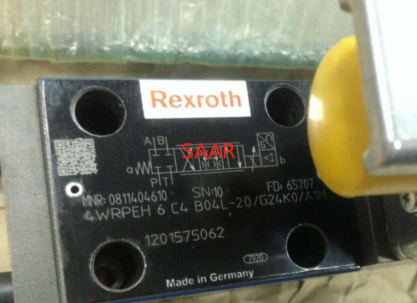 0811404610 eletrônica integrada Directional Control Valve de 4WRPEH6C4B04L-2X/G24K0/A1M 4WRPEH6C4B04L-20/G24K0/A1M