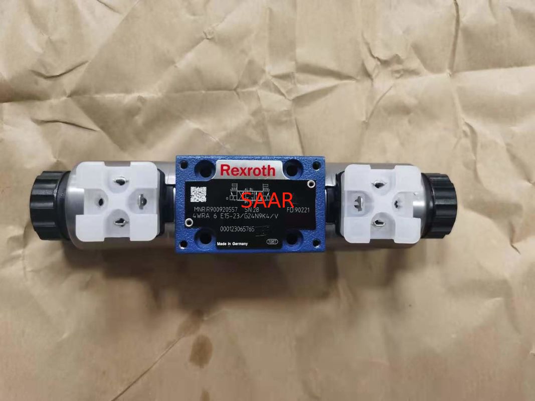 Válvula direcional proporcional de Rexroth R900920557 4WRA6E15-23/G24N9K4/V 4WRA6E15-2X/G24N9K4/V