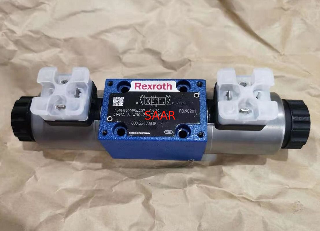 Válvula direcional proporcional de Rexroth R900954407 4WRA6W30-22/G24K4/V 4WRA6W30-2X/G24K4/V