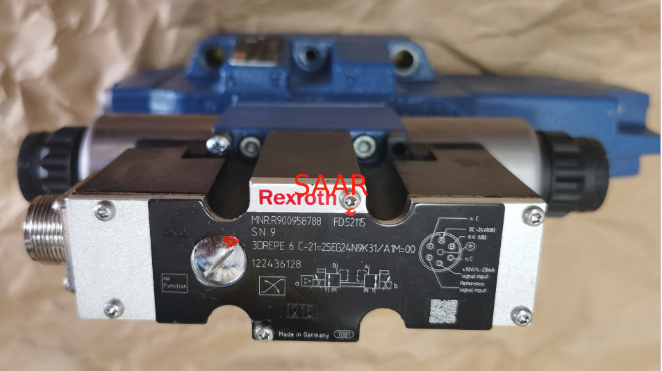 R900958788 3 DREPE 6 C - 2 X = 25 POR EXEMPLO. 24N9K31/A1M=00 3 DREPE 6 C - 2 X = válvula de diminuição proporcional da pressão 25 POR EXEMPLO. 24N9K31/A1M=00