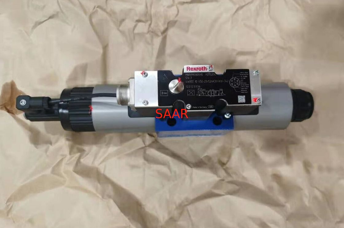 Válvula direcional proporcional de R901305915 4WREE10V50-23/G24K31/A1V-742 4WREE10V50-2X/G24K31/A1V-742 Rexroth 4WREE
