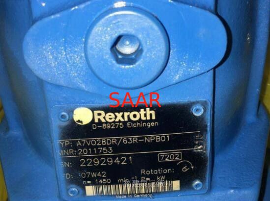 Bomba variável A7VO28DR Type do pistão axial de R902223310 A7VO28DR/63R-NPB01 Rexroth