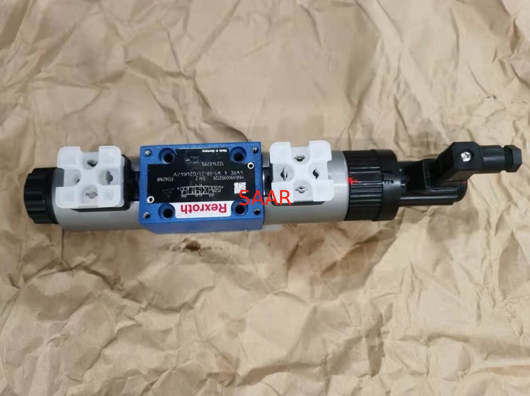 Válvulas direcionais proporcionais de Rexroth R9009593729 4WRE6W1-08-21/G24K4/V R9009593729 4WRE6W1-08-2X/G24K4/V