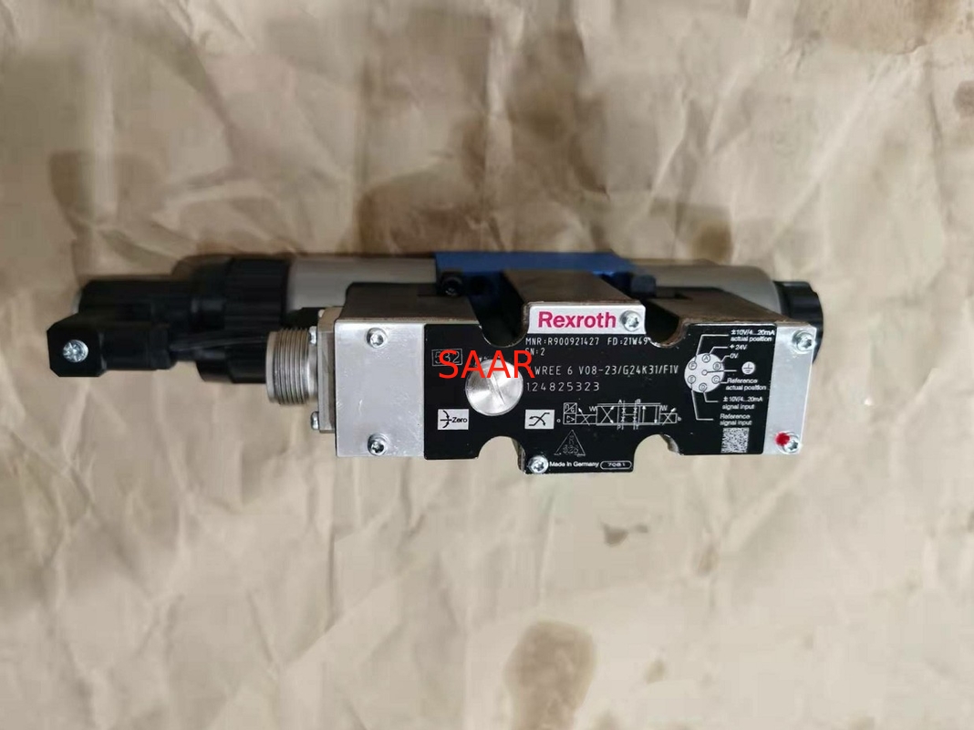 Válvula direcional proporcional de Rexroth R900921427 4WREE6V08-2X/G24K31/F1V 4WREE6V08-22/G24K31/F1V