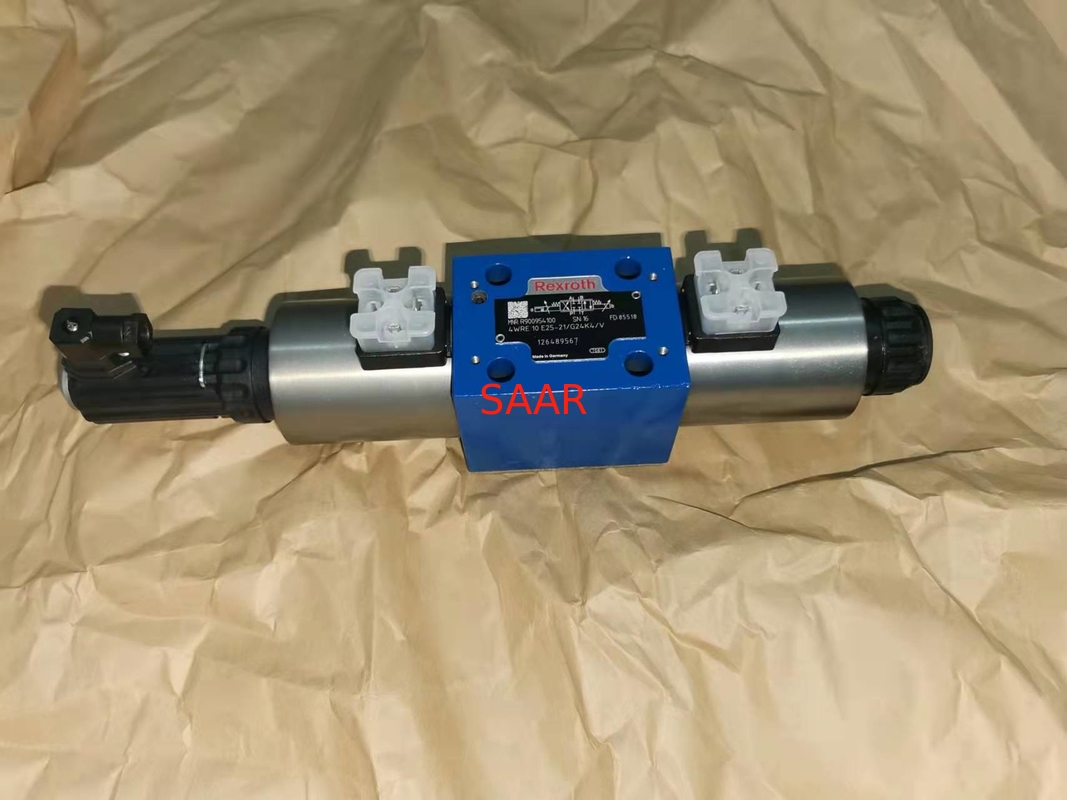 Válvula direcional proporcional de Rexroth R900954100 4WRE10E25-2X/G24K4/V 4WRE10E25-21/G24K4/V