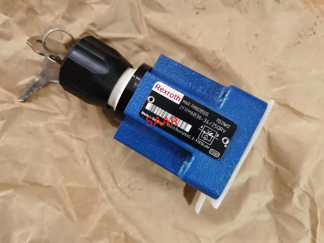 Flui o tipo R900205513 2FRM6B36-30/25QRV da válvula de controle