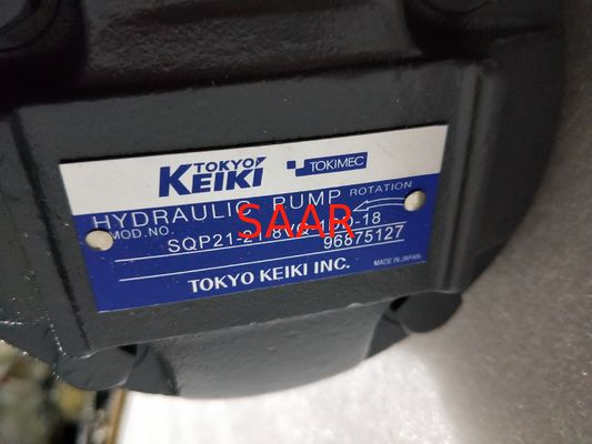 Bomba de aleta dupla industrial da bomba hidráulica do deslocamento fixo de baixo nível de ruído