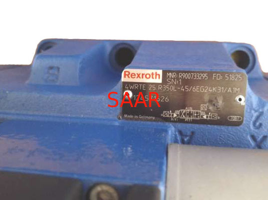 Válvulas hidráulicas de 4WRTE25 Rexroth, válvulas direcionais de Rexroth da resposta alta