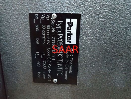 Venda axial do estoque da bomba de pistão da série de Parker PV063 PV080 PV092