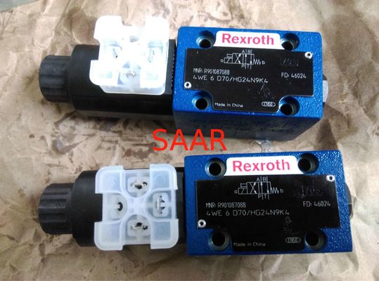 Do solenoide hidráulico da série das válvulas 4WE6D7X 4WE6E7X 4WE6H7X 4WE6J7X do ISO Rexroth válvulas direcionais