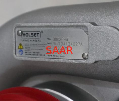 Turbocompressor de 3802696 Cummins Holset