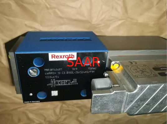 0811404817 válvula de controle de 4WRPEH10C3B100L-20/G24K0/F1M 4WRPEH10C3B100L-2X/G24K0/F1M Integrated Electronics Directional